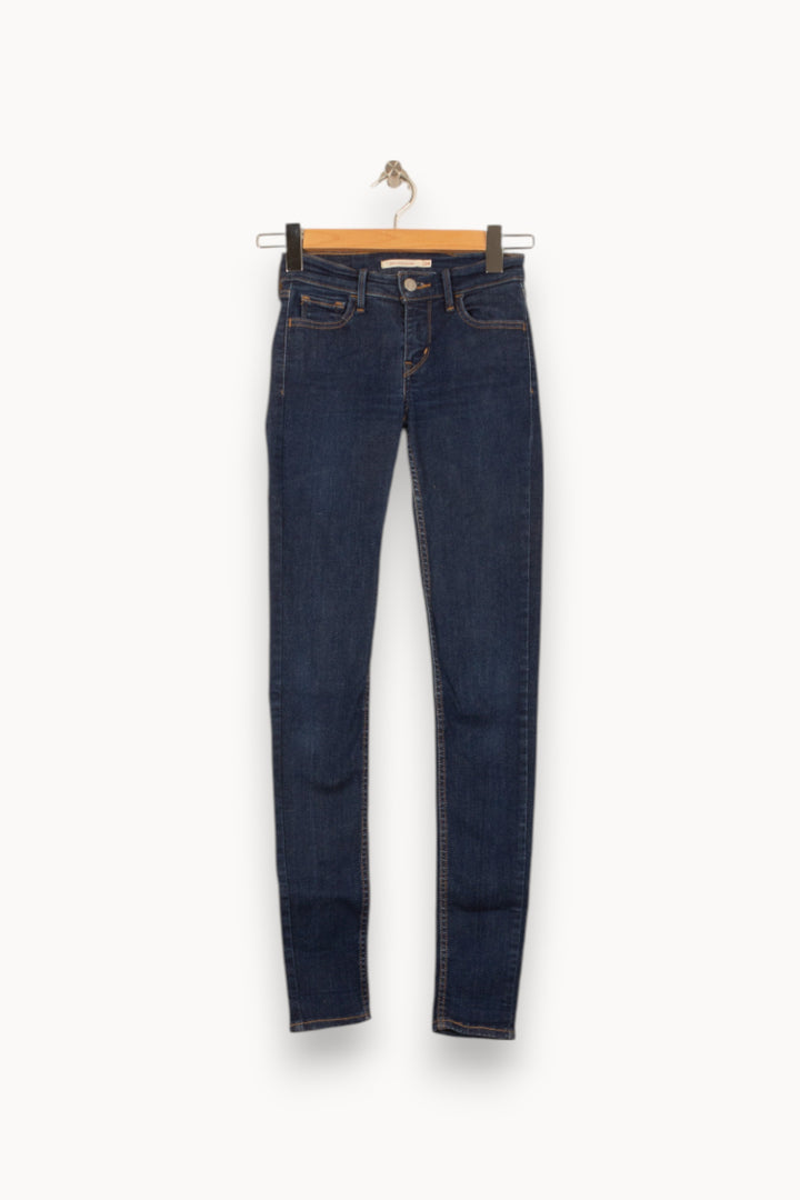 Jean Skinny Bleu - Taille XS/34 de la marque Levi's | PARAD53314 - Vendu par Paradigme - Image 2