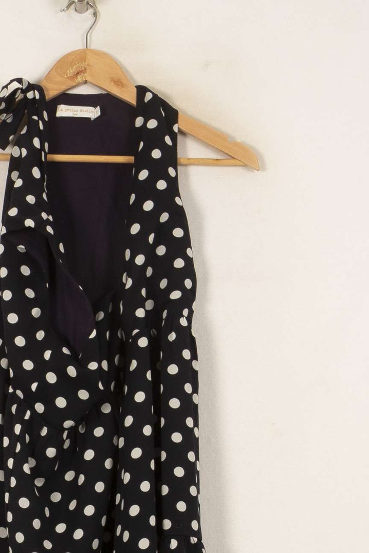 Robe Midi Noire et Blanche - Taille M/38 de la marque La Petite Etoile | PARAD53315 - Vendu par Paradigme - Image 3