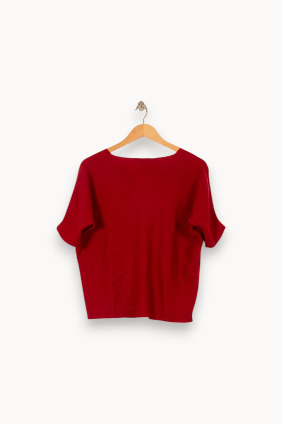 Pull Bordeaux - Taille S/36 de la marque La Fée Maraboutée | PARAD53316 - Vendu par Paradigme - Image 4