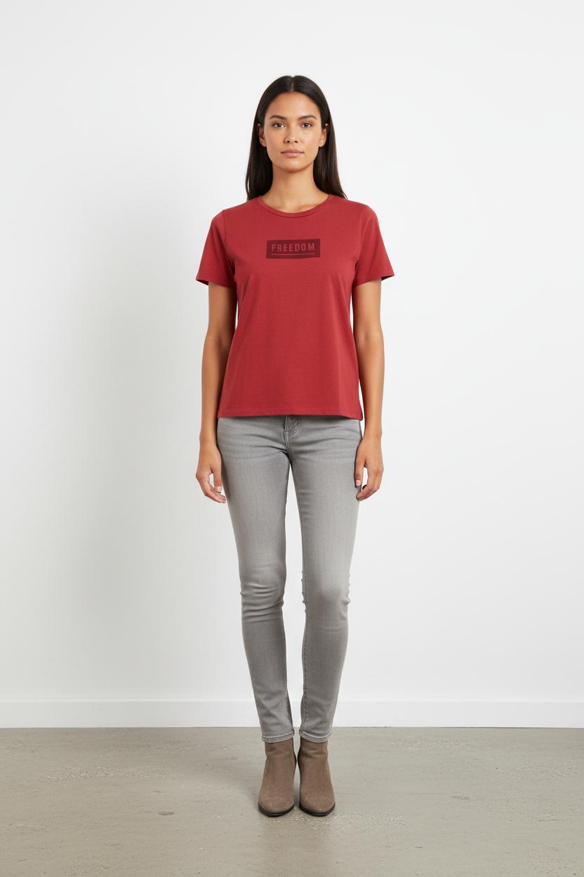 Tee-shirt Bordeaux - Taille S/36
