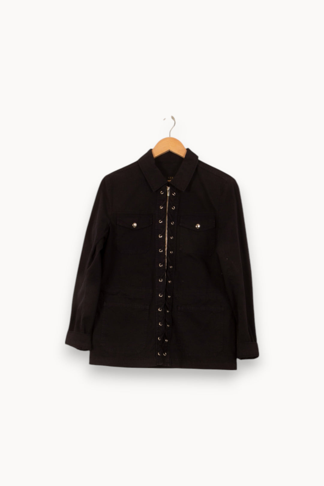 Veste Noire - Taille L/40 de la marque Maison 123 | PARAD53333 - Vendu par Paradigme - Image 2
