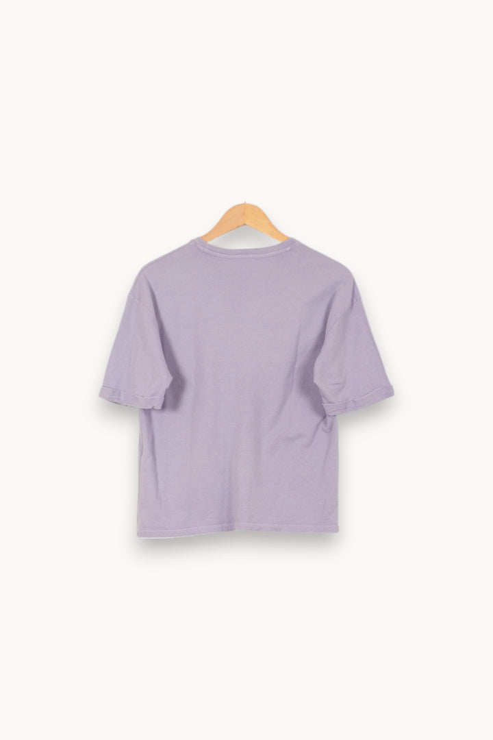 Tee-shirt Violet - Taille S/36 de la marque Maison 123 | PARAD53334 - Vendu par Paradigme - Image 4