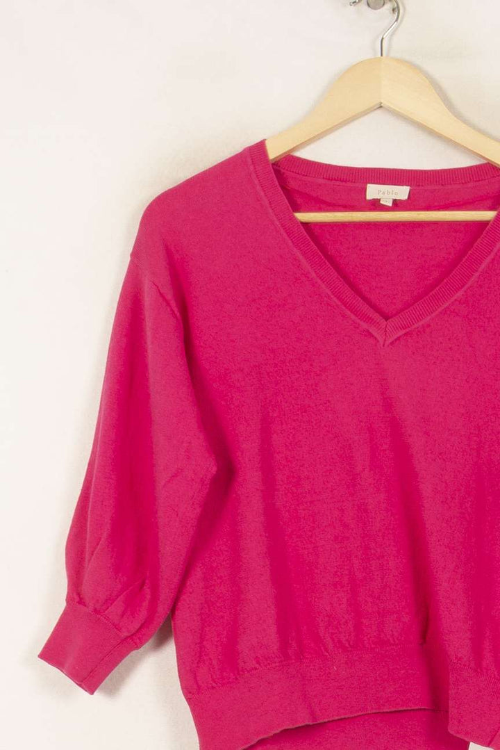 Pull Rose - Taille S/36 de la marque Pablo | PARAD53351 - Vendu par Paradigme - Image 3