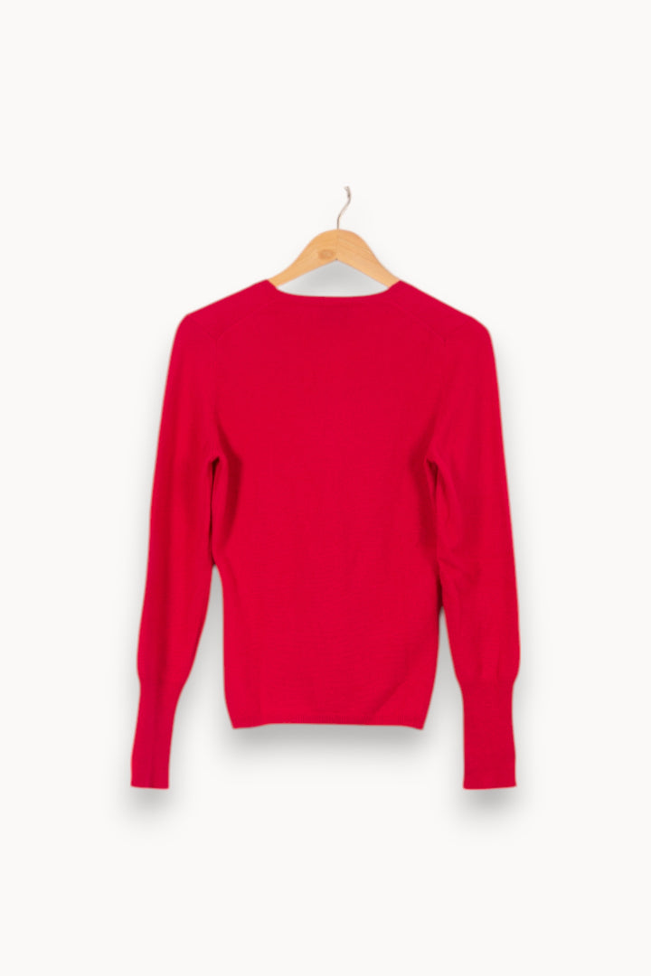 Pull Rose - Taille M/38 de la marque Eric Bompard | PARAD53352 - Vendu par Paradigme - Image 4