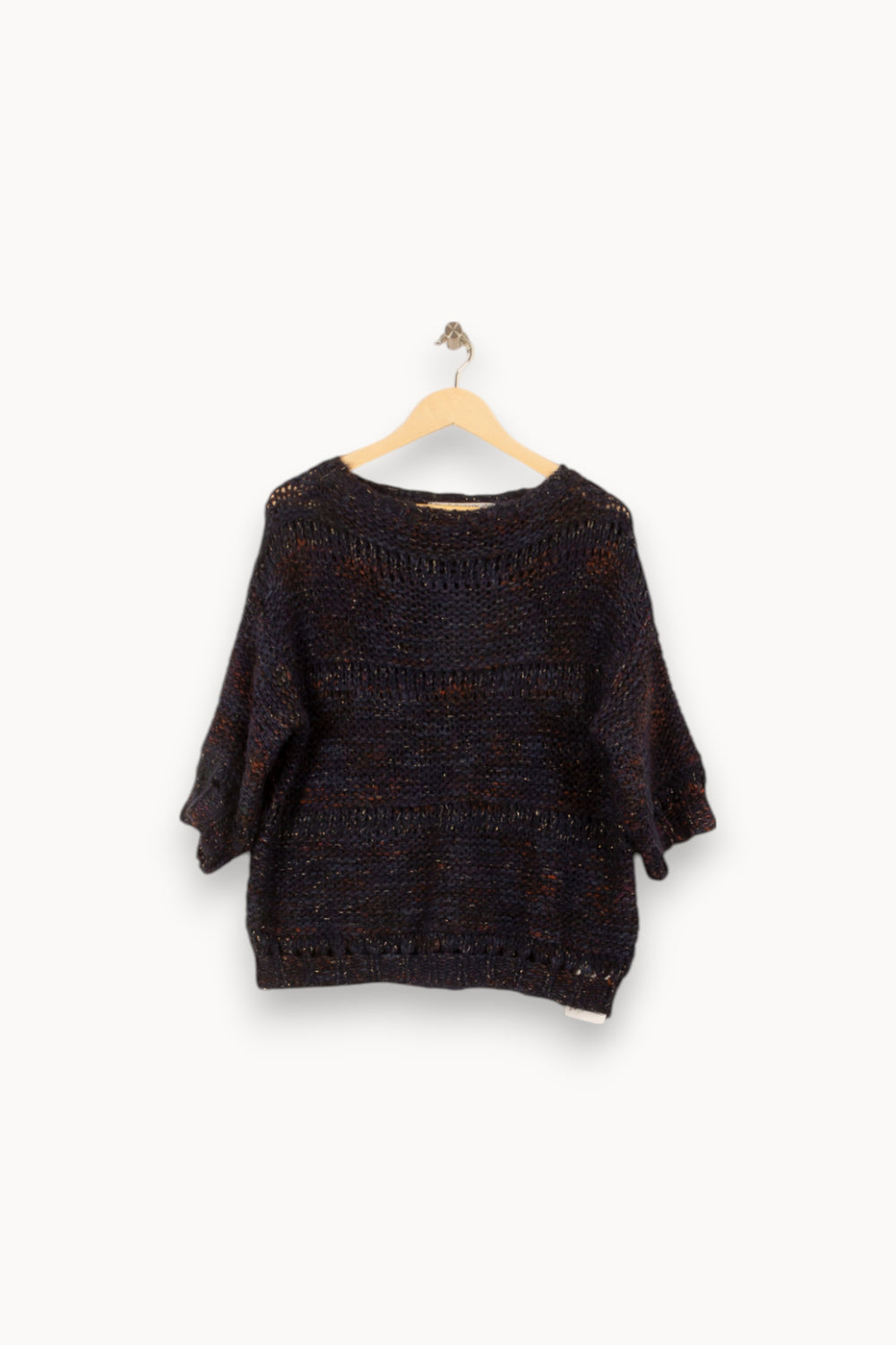 Pull Bleu - Taille XS/34 de la marque La Fée Maraboutée | PARAD53364 - Vendu par Paradigme - Image 2