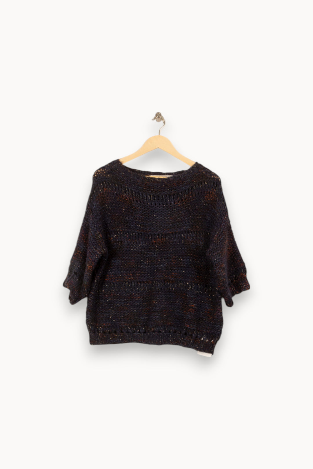 Pull Bleu - Taille XS/34 de la marque La Fée Maraboutée | PARAD53364 - Vendu par Paradigme - Image 2