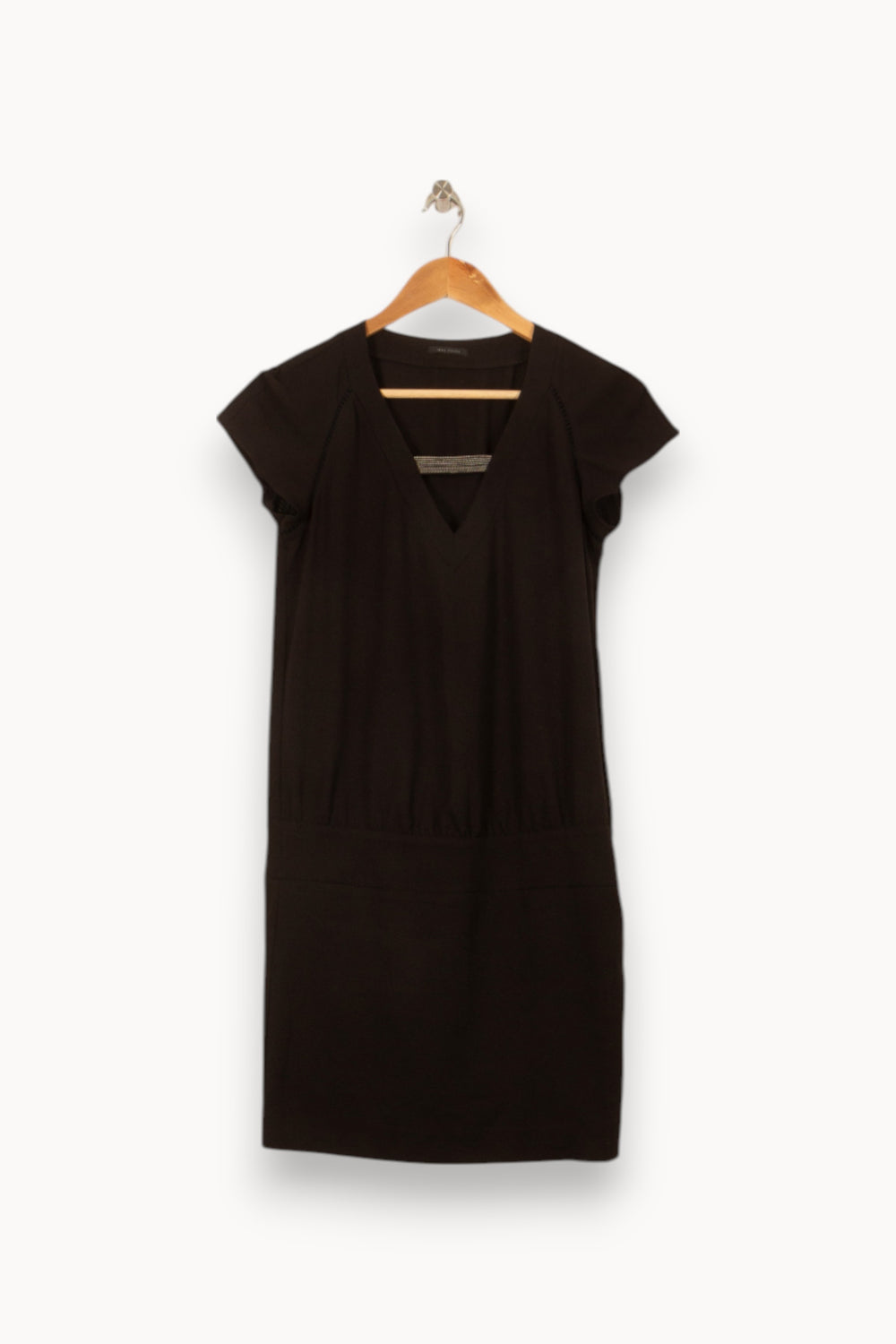 Robe Droite Noire - Taille XS/34 de la marque IKKS | PARAD53369 - Vendu par Paradigme - Image 2