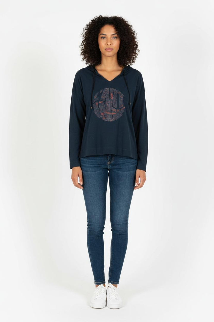 Sweat À Capuche Bleu - Taille M/38