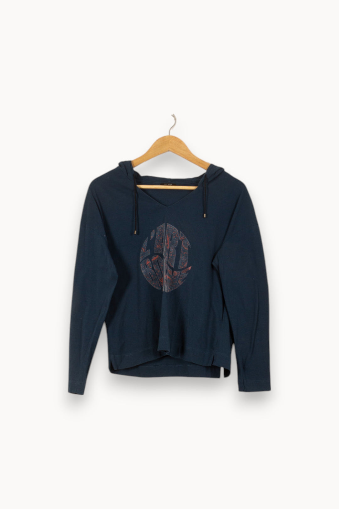 Sweat À Capuche Bleu - Taille M/38 de la marque One Step | PARAD53375 - Vendu par Paradigme - Image 2