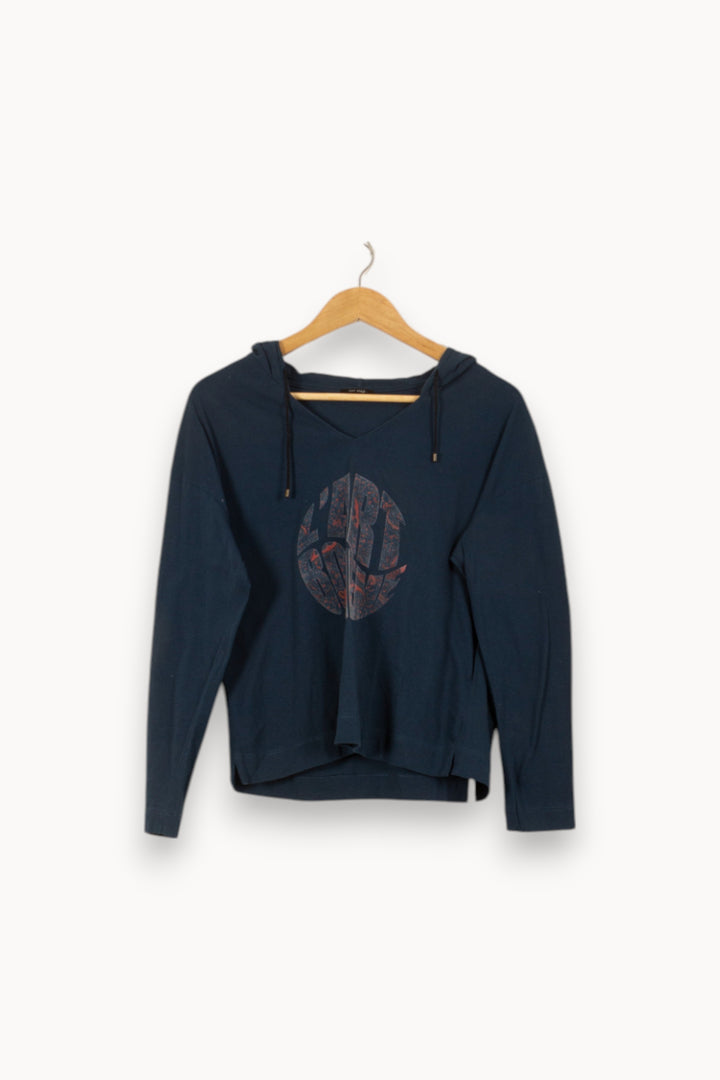 Sweat À Capuche Bleu - Taille M/38 de la marque One Step | PARAD53375 - Vendu par Paradigme - Image 2