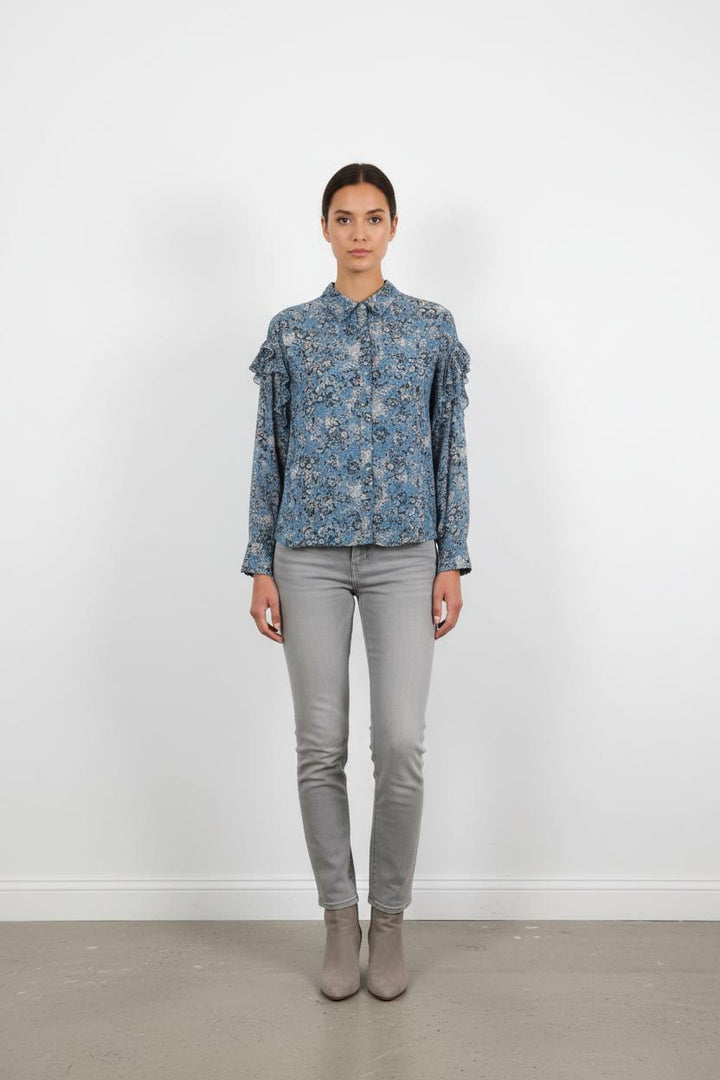 Chemisier Bleu - Taille L/40