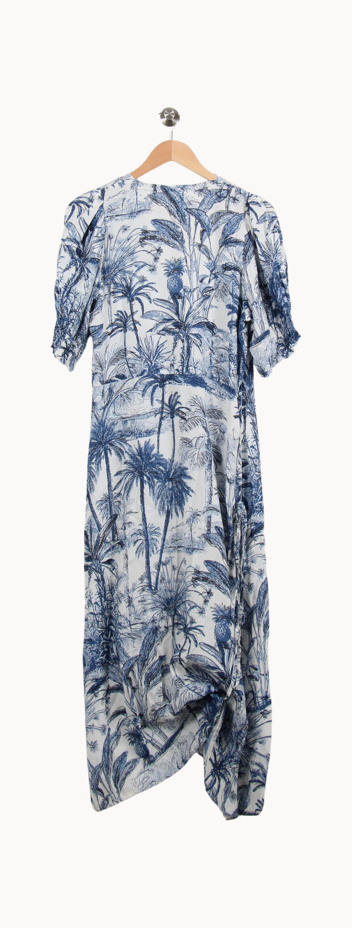 Robe Blanche et Bleue - Taille M/38 de la marque La Fée Maraboutée | PARAD53393 - Vendu par Paradigme - Image 4