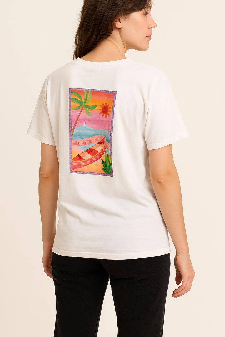 Tee-shirt Blanc - Taille L/40 de la marque Des petits hauts | PARAD53400 - Vendu par Paradigme - Image 1
