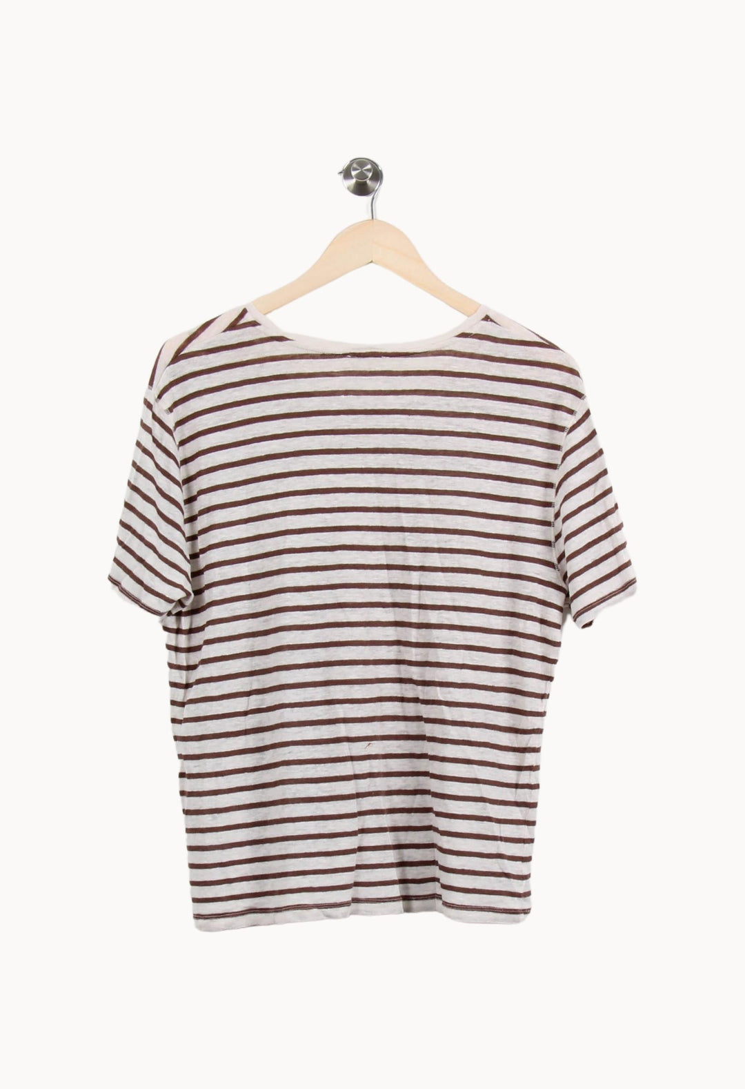 T-shirt Rayé Beige et Marron - Taille T.U. de la marque Maison 123 | PARAD53401 - Vendu par Paradigme - Image 4