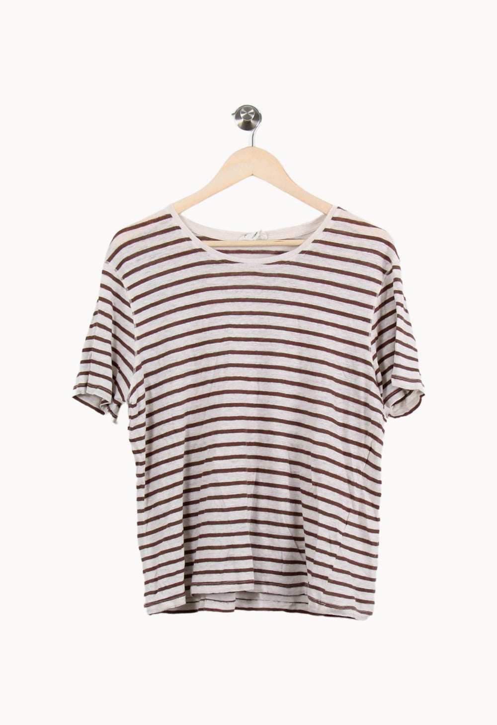 T-shirt Rayé Beige et Marron - Taille T.U. de la marque Maison 123 | PARAD53401 - Vendu par Paradigme - Image 2