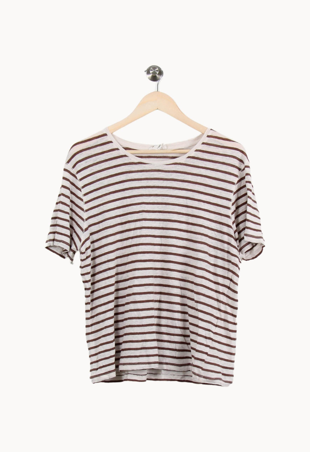 T-shirt Rayé Beige et Marron - Taille T.U. de la marque Maison 123 | PARAD53401 - Vendu par Paradigme - Image 2