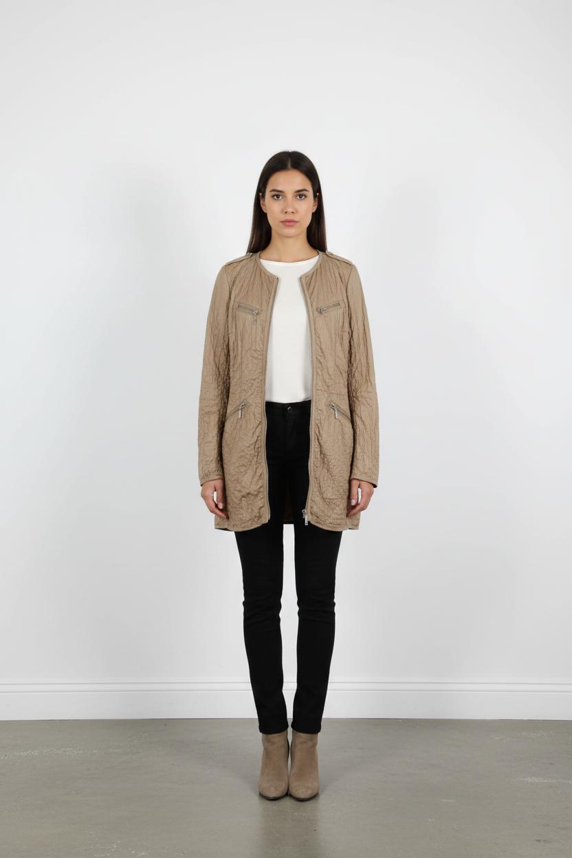 Manteau Long Beige - Taille M/38