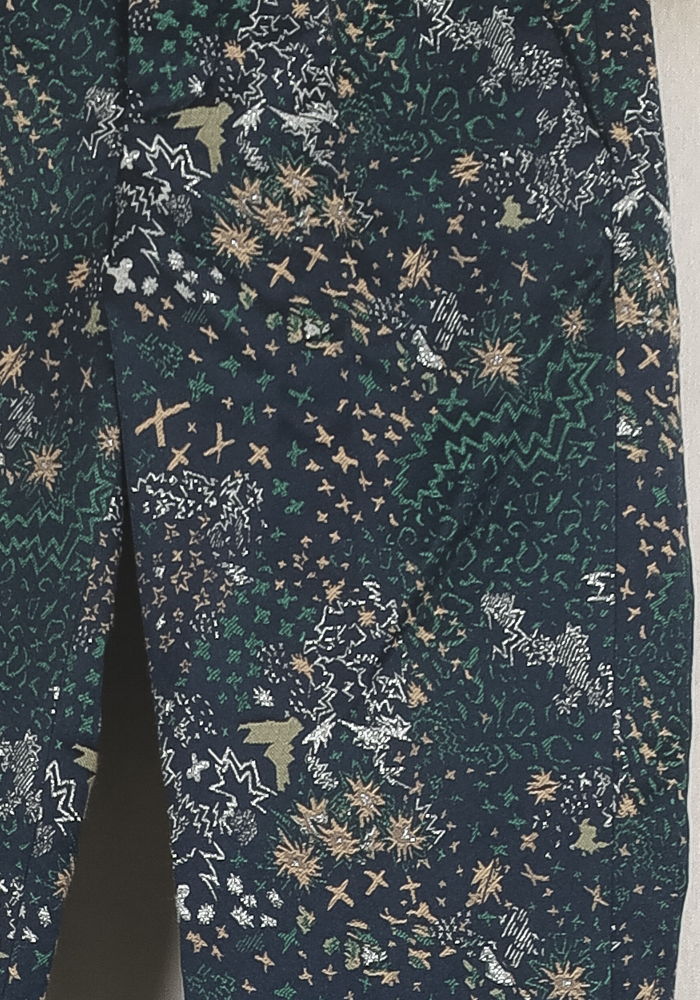 Pantalon Vert et Bleu - Taille XS/34 de la marque Zadig&Voltaire | PARAD53482 - Vendu par Paradigme - Image 3