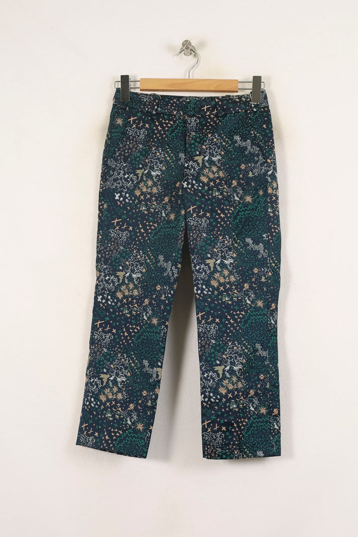 Pantalon Vert et Bleu - Taille XS/34 de la marque Zadig&Voltaire | PARAD53482 - Vendu par Paradigme - Image 2