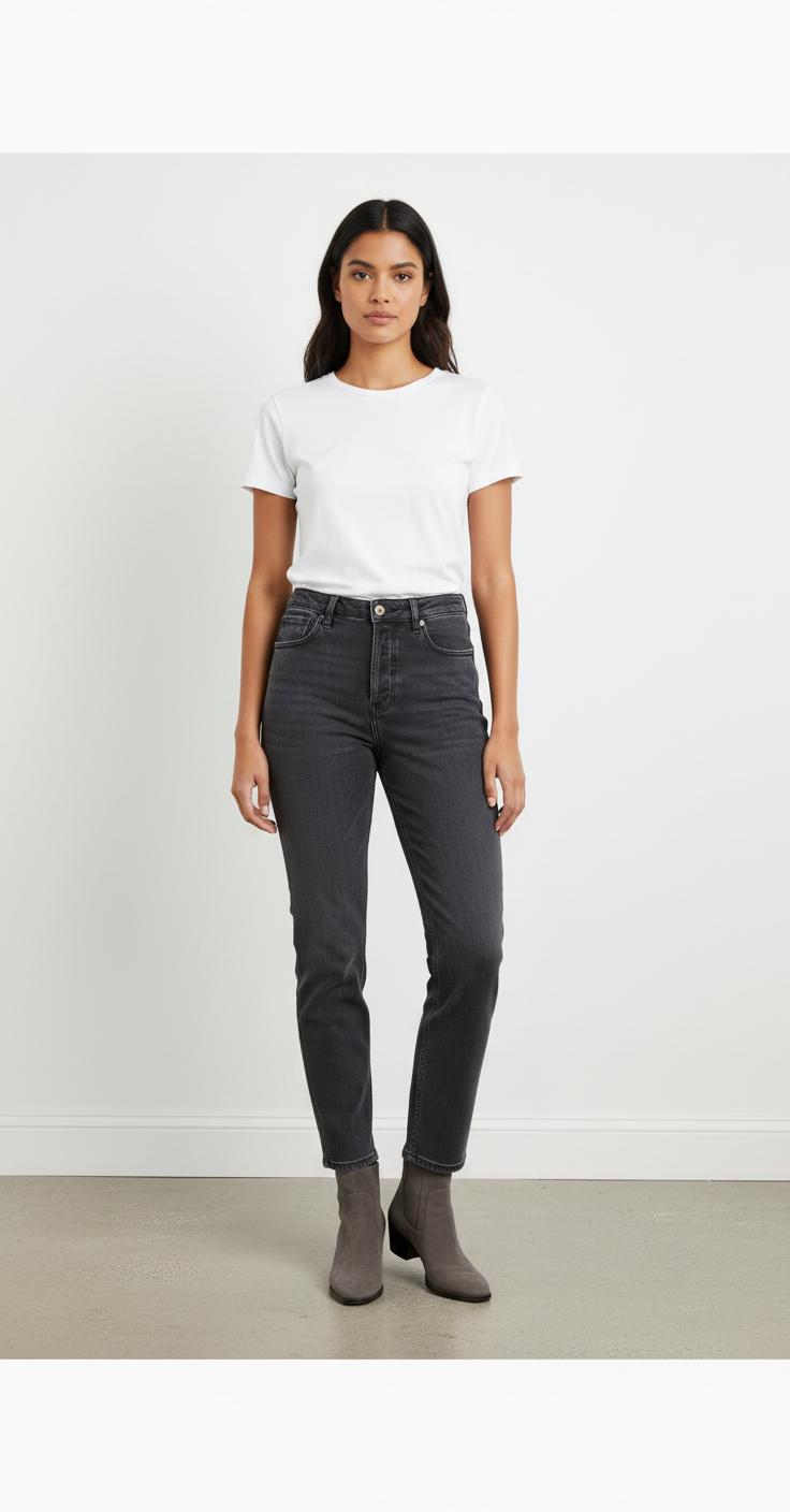 Jean Gris - Taille M/38