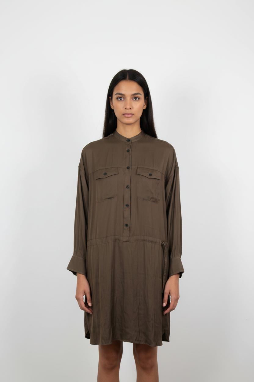 Robe Chemise Marron - Taille S/36