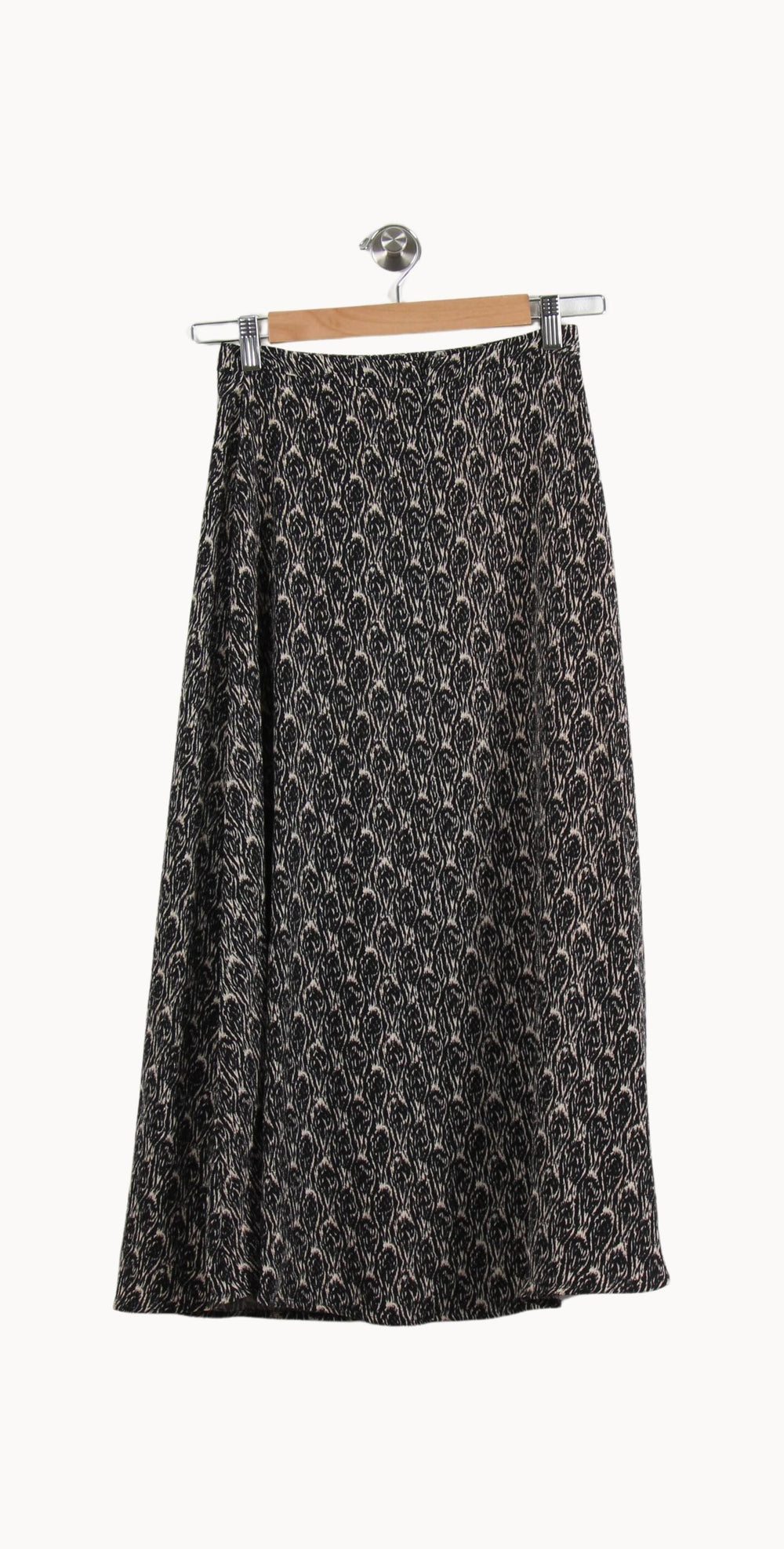 Jupe Longue Noire et Beige - Taille XS/34 de la marque Vanessa Bruno | PARAD53517 - Vendu par Paradigme - Image 2