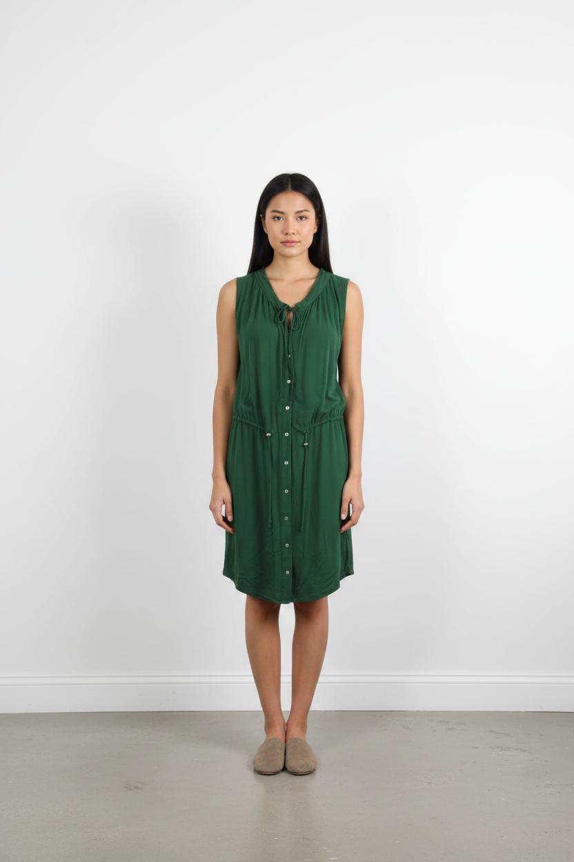 Robe Sans Manches Verte - Taille S/36