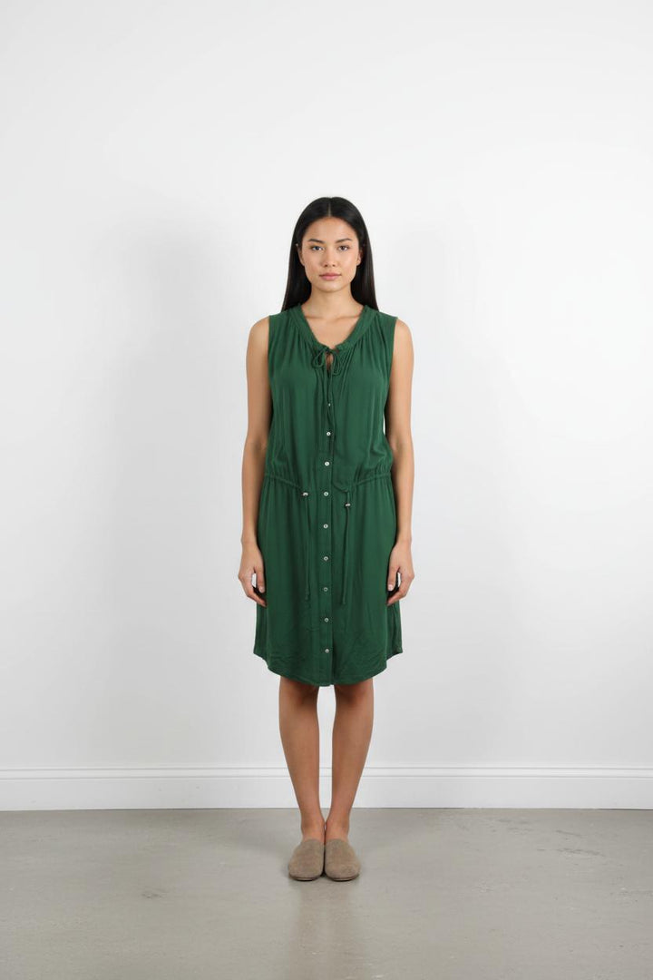 Robe Sans Manches Verte - Taille S/36