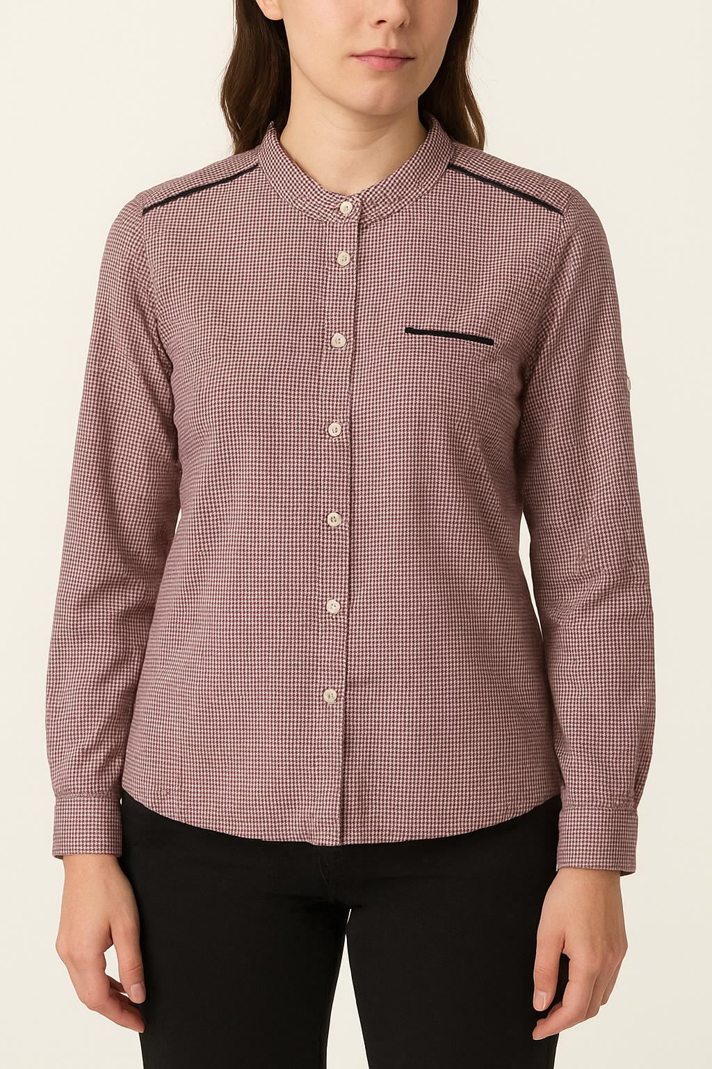 Chemise À Carreaux Rouge et Blanc - Taille L/40 de la marque IKKS | PARAD53533 - Vendu par Paradigme - Image 1