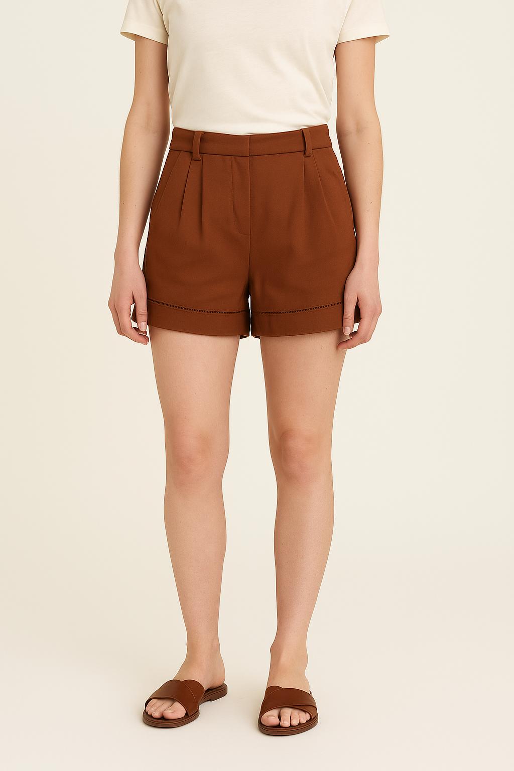 Short Marron - Taille XS/34 de la marque Karl Marc John | PARAD53552 - Vendu par Paradigme - Image 1