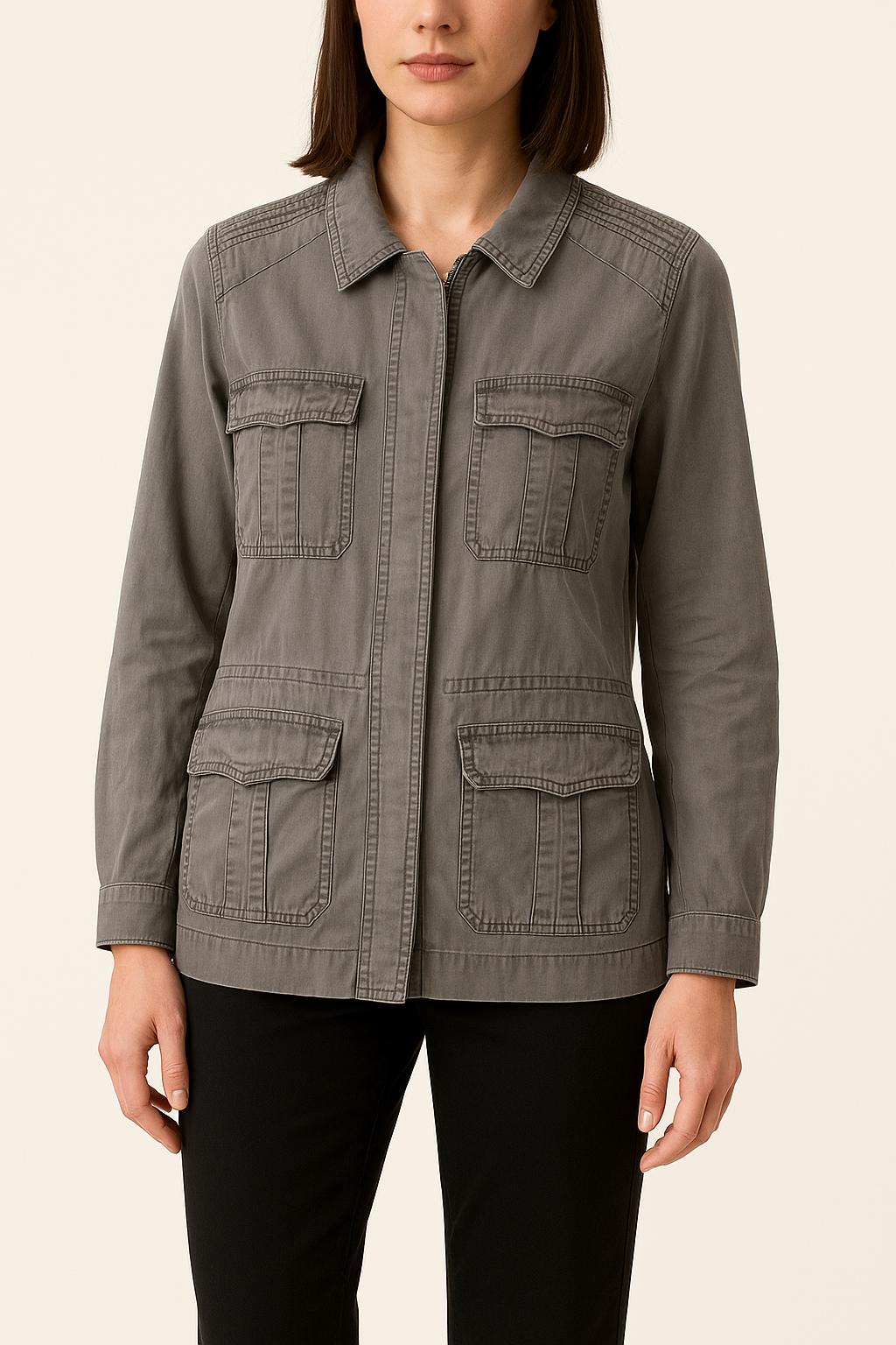 Veste Grise - Taille M/38 de la marque Comptoir des Cotonniers | PARAD53563 - Vendu par Paradigme - Image 1