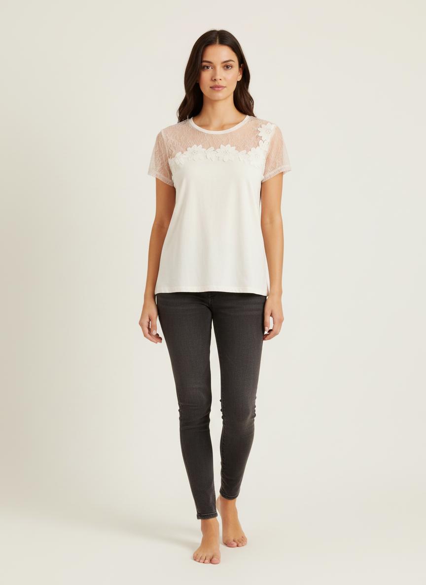 Tee-shirt Blanc - Taille S/36