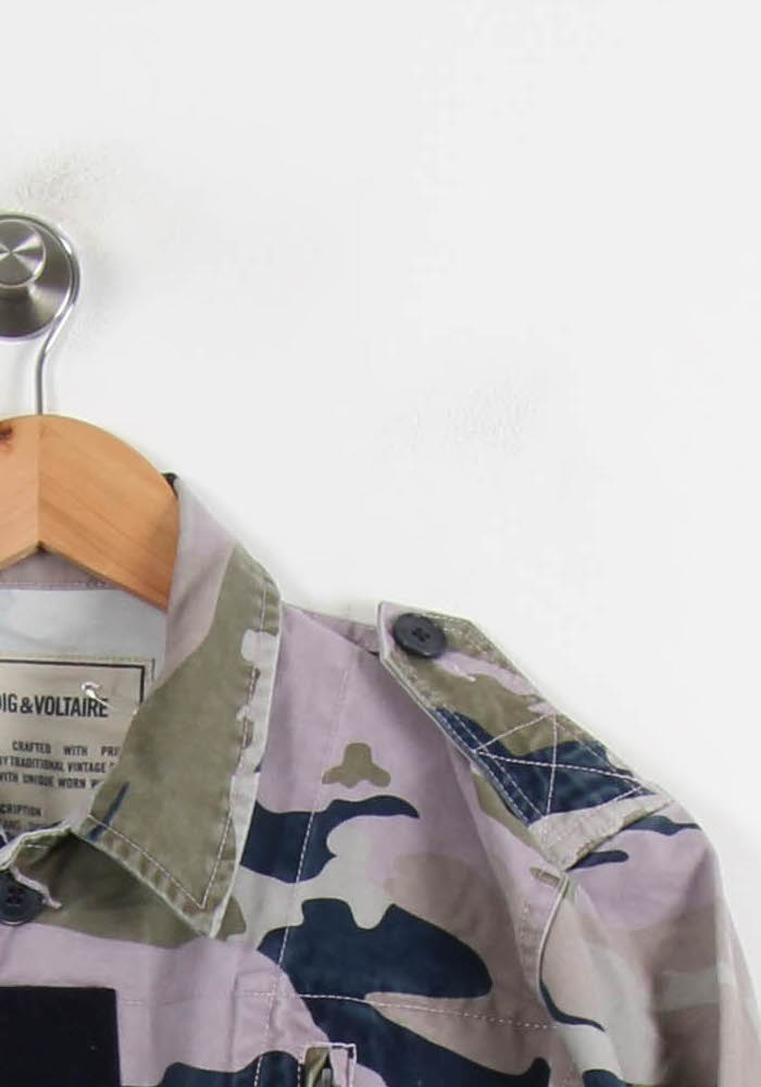 Veste Camouflage Multicolore - Taille XS/34 de la marque Zadig&Voltaire | PARAD53570 - Vendu par Paradigme - Image 3