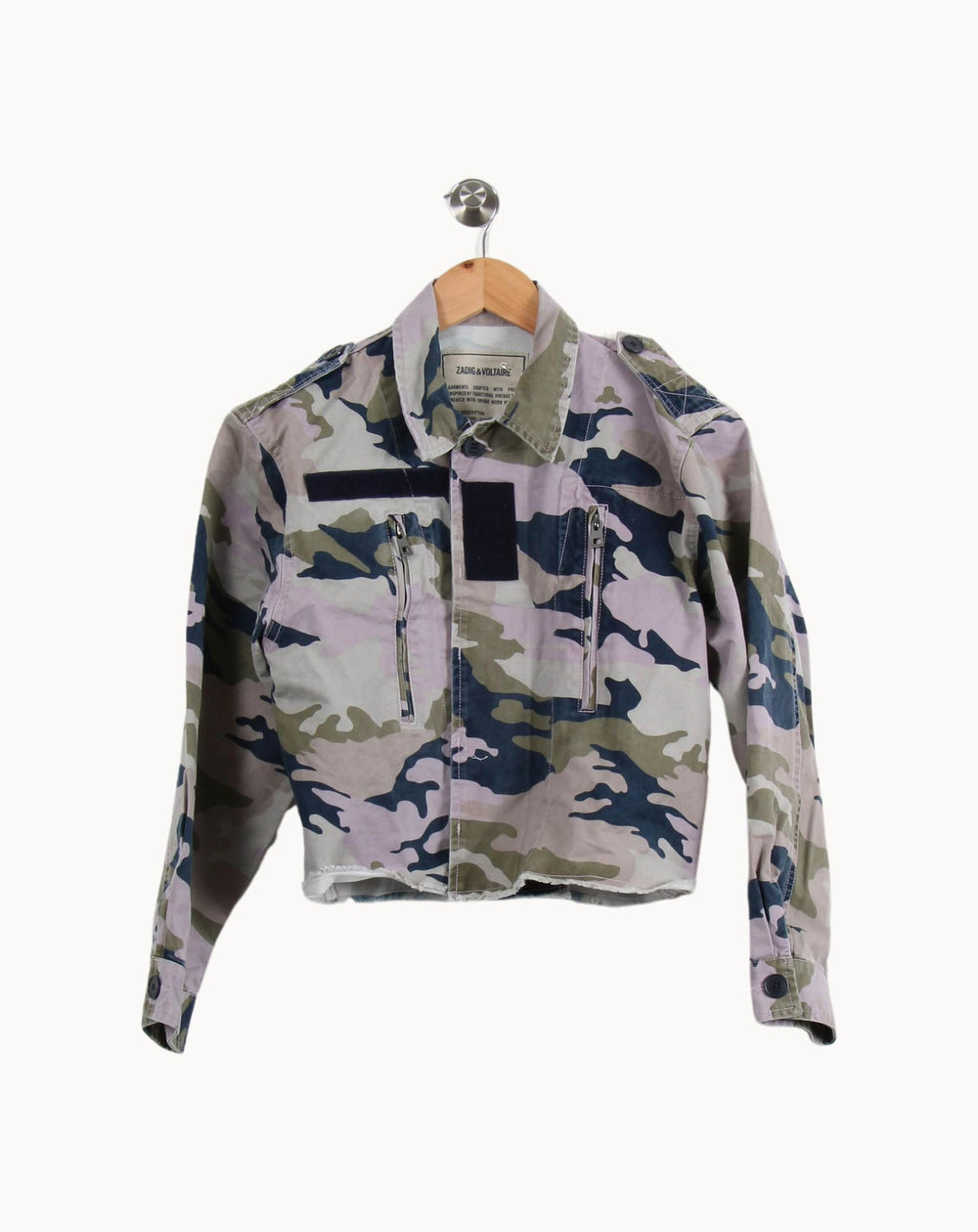 Veste Camouflage Multicolore - Taille XS/34 de la marque Zadig&Voltaire | PARAD53570 - Vendu par Paradigme - Image 2