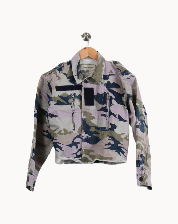 Veste Camouflage Multicolore - Taille XS/34 de la marque Zadig&Voltaire | PARAD53570 - Vendu par Paradigme - Image 2