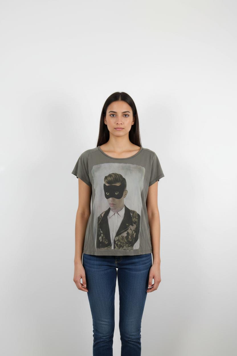 Tee-shirt Gris - Taille M/38