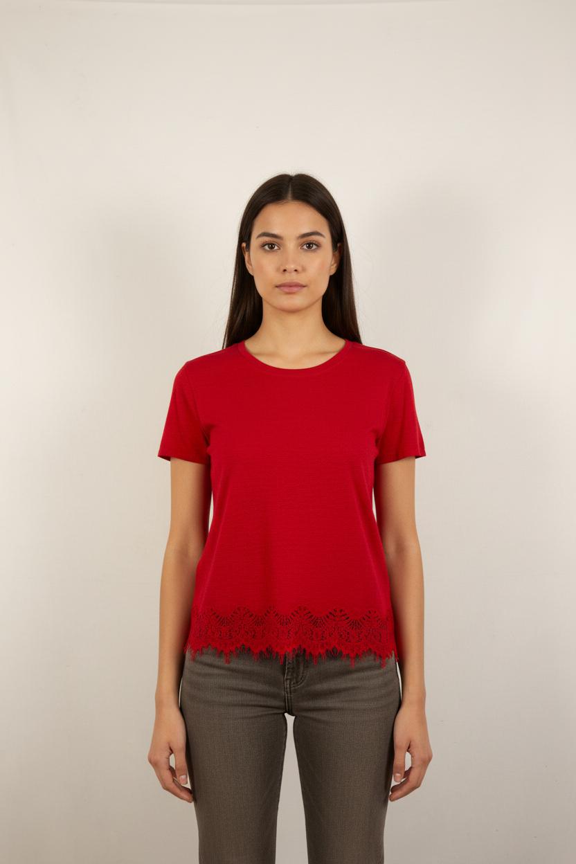 Tee-shirt Rouge - Taille L/40