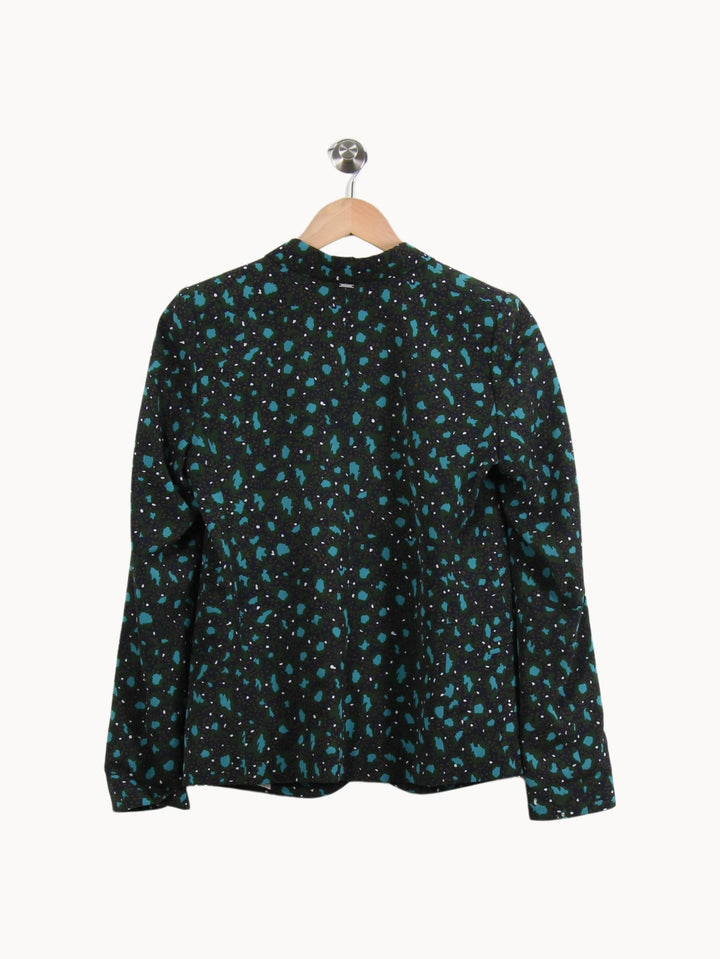 Blazer Vert et Noir - Taille XS/34 de la marque IKKS | PARAD53590 - Vendu par Paradigme - Image 4