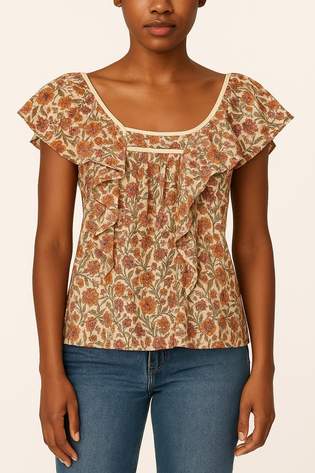 Blouse Multicolore - Taille XS/34 de la marque Petite Mendigote | PARAD53598 - Vendu par Paradigme - Image 1
