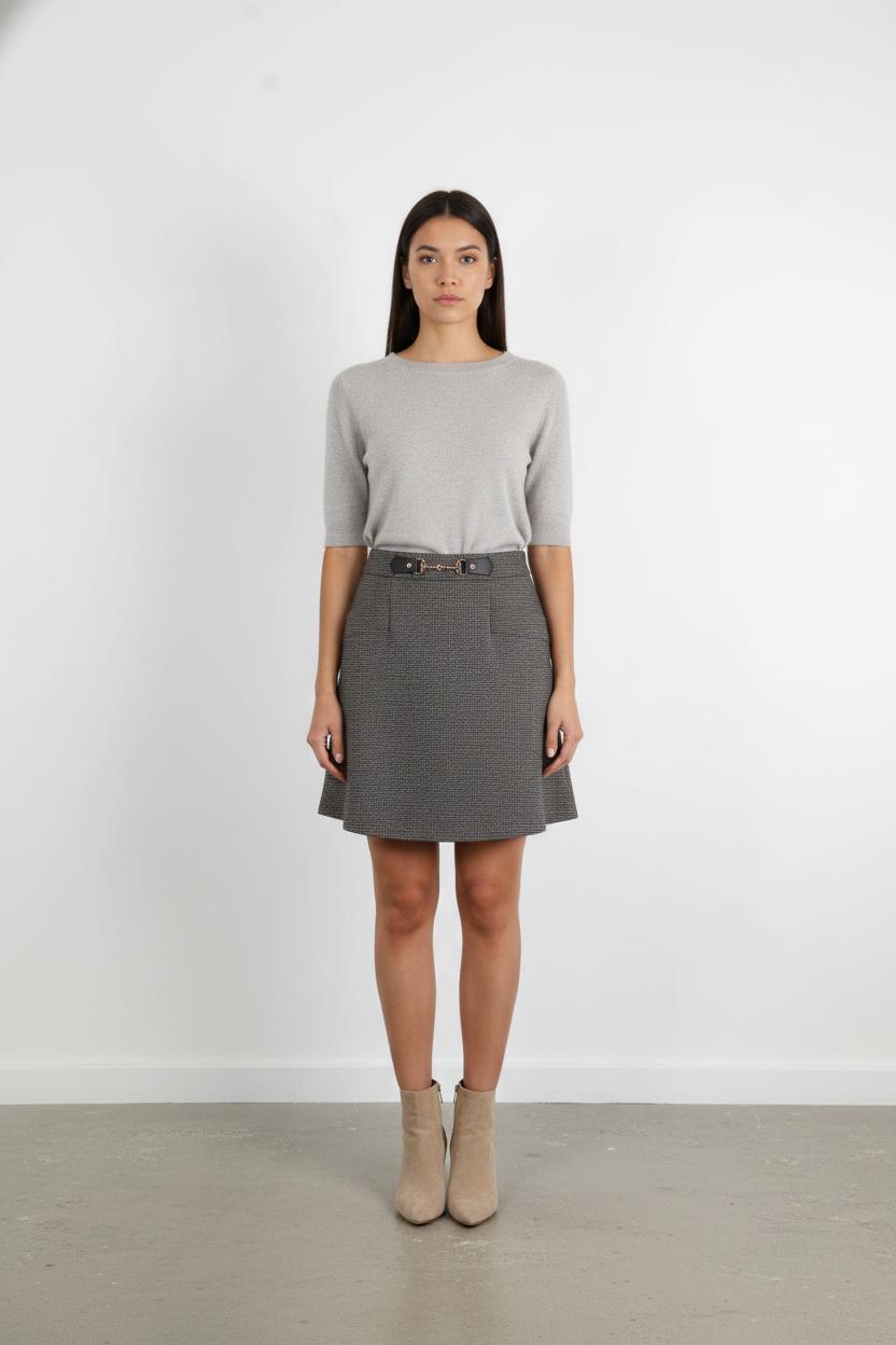 Jupe Grise - Taille S/36