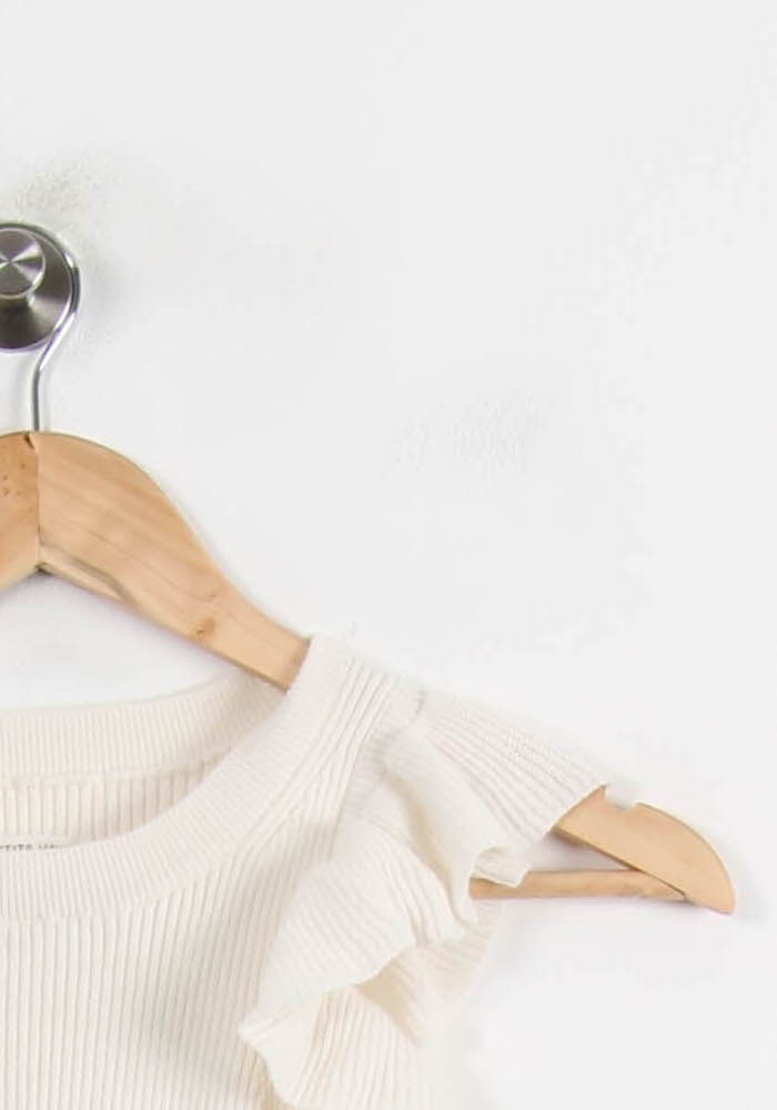 Débardeur Blanc - Taille XS/34 de la marque Des petits hauts | PARAD53607 - Vendu par Paradigme - Image 3