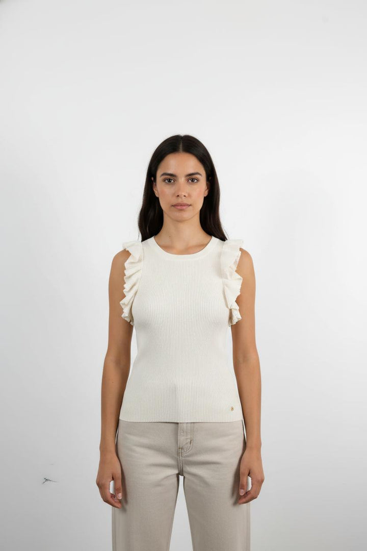 Débardeur Blanc - Taille XS/34