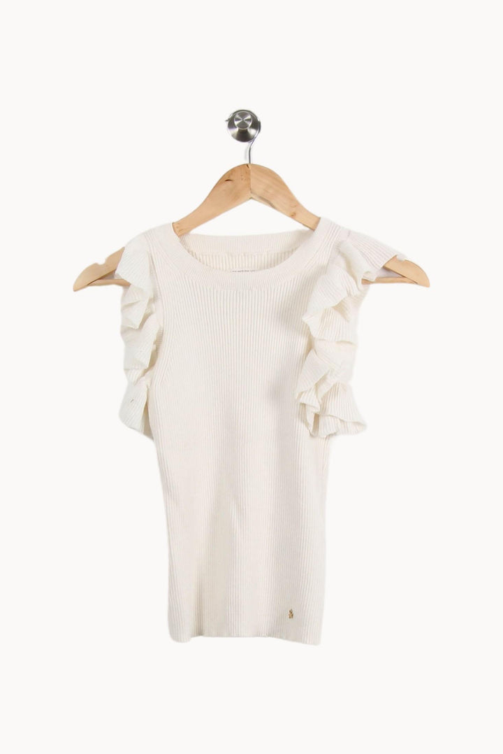 Débardeur Blanc - Taille XS/34 de la marque Des petits hauts | PARAD53607 - Vendu par Paradigme - Image 2