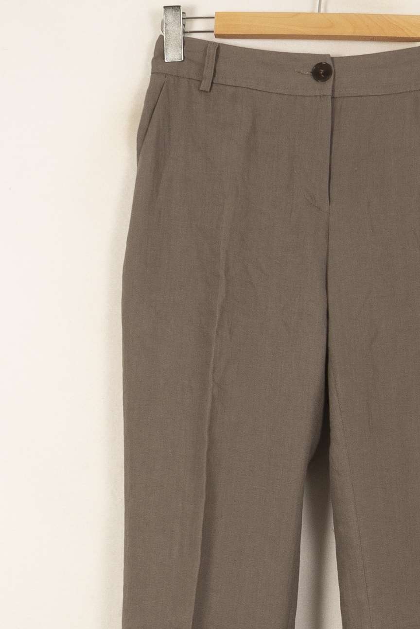 Pantalon Marron - Taille L/40 de la marque Caroll | PARAD53611 - Vendu par Paradigme - Image 3