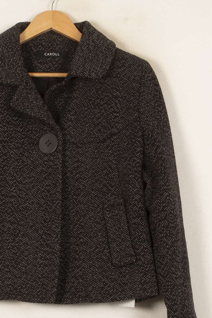 Veste Courte Noire - Taille M/38 de la marque Maison 123 | PARAD53613 - Vendu par Paradigme - Image 3