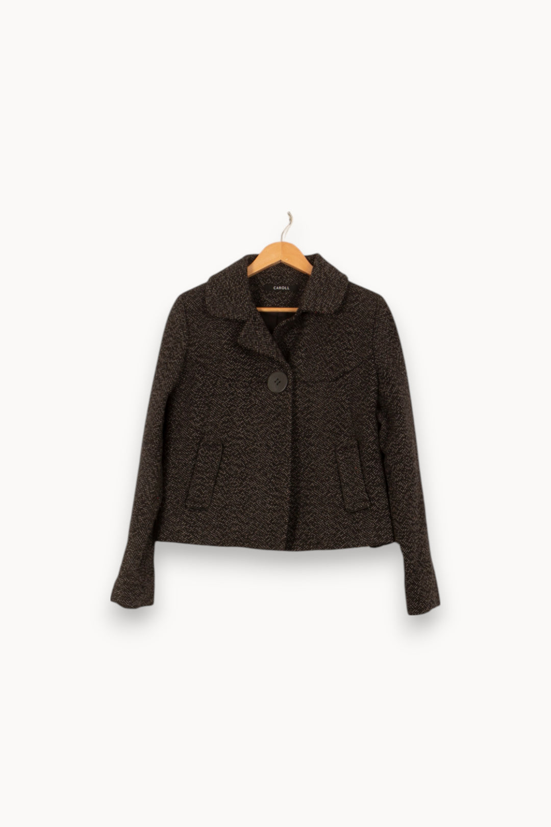 Veste Courte Noire - Taille M/38 de la marque Maison 123 | PARAD53613 - Vendu par Paradigme - Image 2