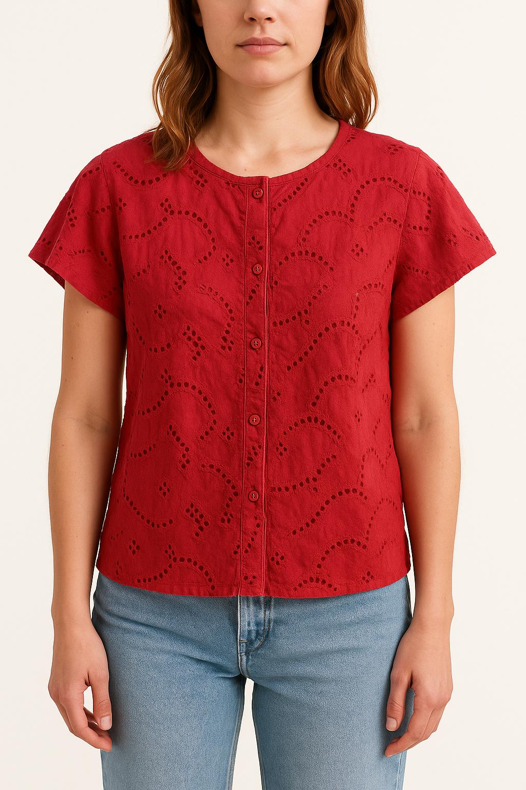 Blouse Rose - Taille S/36 de la marque Petite Mendigote | PARAD53615 - Vendu par Paradigme - Image 1