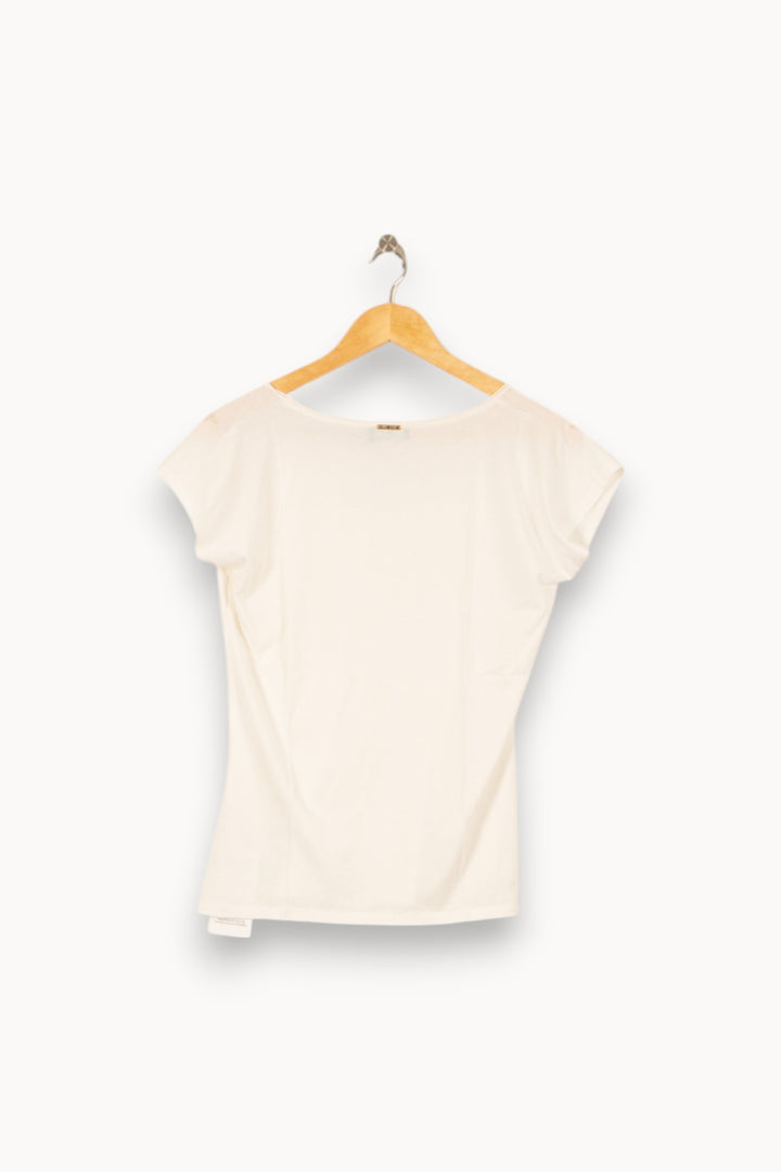 Tee-shirt Blanc - Taille M/38 de la marque One Step | PARAD53620 - Vendu par Paradigme - Image 4