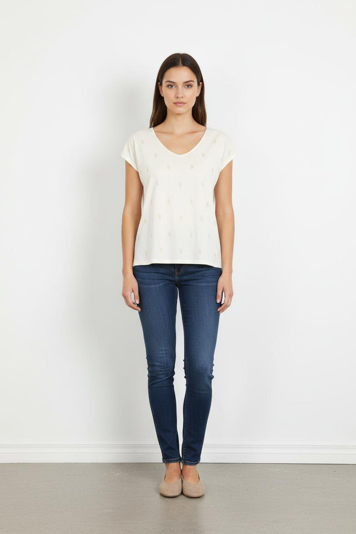 Tee-shirt Blanc - Taille M/38