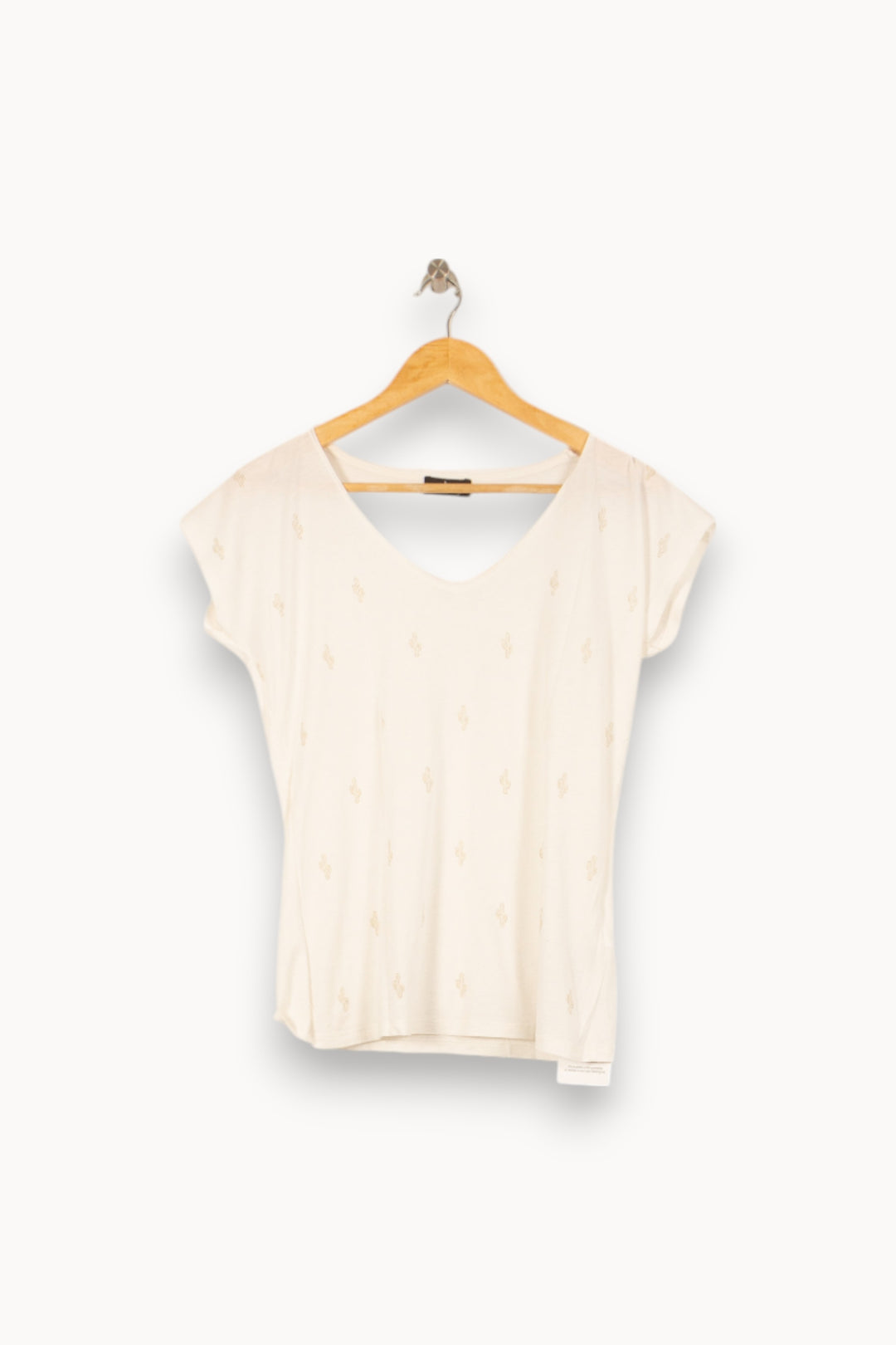 Tee-shirt Blanc - Taille M/38 de la marque One Step | PARAD53620 - Vendu par Paradigme - Image 2